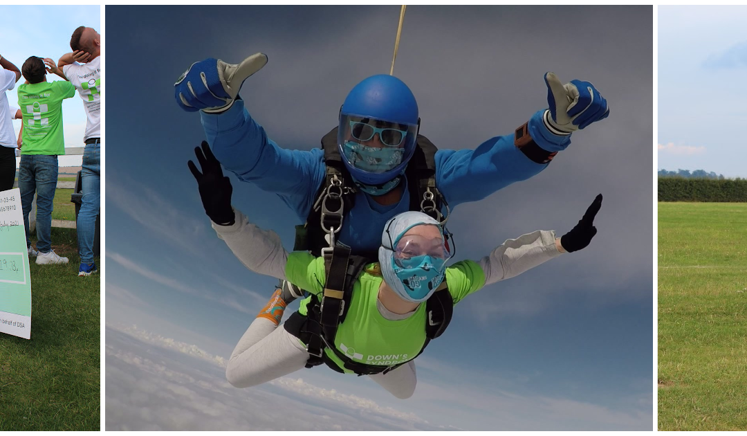 Skydive event raises whopping £63,000