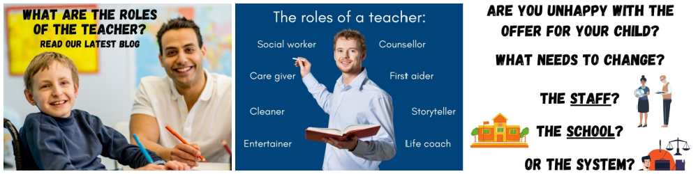 What are the roles of the teacher?