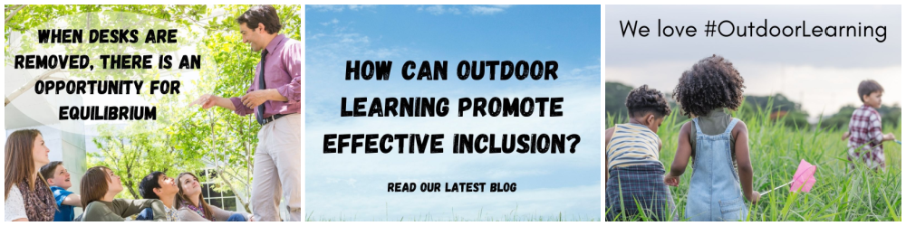 How can outdoor learning promote effective inclusion?